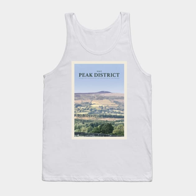 Visit Peak District Tank Top by Mercury Club